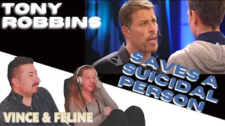 Tony Robbins Saves a suicidal person in less than 5 minutes Reaction