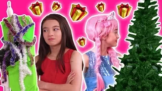 CHRISTMAS TREE COMPETITION 🎄Princess Decoration FAIL! - Princesses In Real Life | Kiddyzuzaa