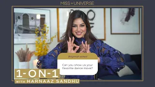 Harnaaz Sandhu Answers YOUR Fan Questions! | 1 ON 1 | Miss Universe