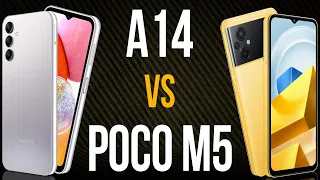 A14 vs Poco M5 (Comparativo & Preços)