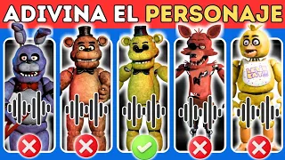 Adivina El Personaje De Five Nights At Freddy😀FNAF Quiz🐻 Freddy🐻Foxy🦊Chica🐥Bonnie🐰Lefty🐻🖤Chipi Chipi