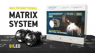 Обзор на светодиодные матричные BiLED линзы MTF LIGHT серии MATRIX SYSTEM (подсветка поворота).