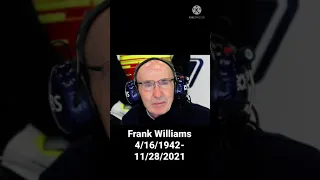 In loving memory of Frank Williams #shorts