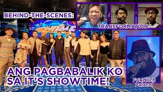 Ang pagbabalik ko sa It's Showtime + Behind-the-Scenes | Jhong Hilario