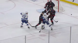 Ondrej Palat Takes Illegal Check To The Head Penalty On Brett Pesce