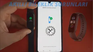 mi Band 5 Akıllı bileklik Kurulum, Bağlantı, Türkçe ve Bildirim sorunları