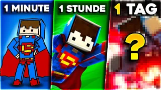 Ich code MINECRAFT SUPERKRÄFTE in 1 Minute, 1 Stunde und 1 Tag