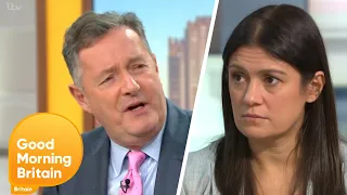 Piers Quizzes Lisa Nandy on Transgender Athletes' Rights | Good Morning Britain