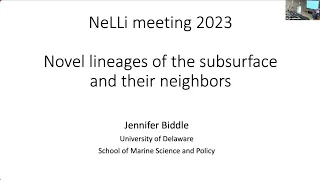 Jennifer Biddle at the 2023 NeLLi Symposium