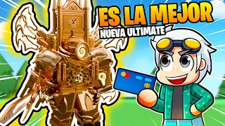 ¡El NUEVO ULTIMATE UPGRADED TITAN CLOCK MAN ROMPE EL JUEGO en TOILET TOWER DEFENSE Roblox!