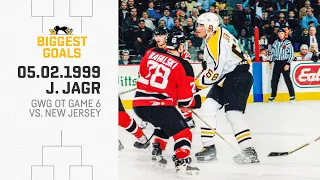 Jagr's Overtime Goal Against the Devils in '99 | Biggest Goals in Penguins History