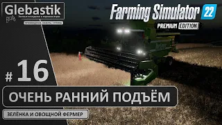 Встречаем рассвет в поле (#16) // Zielonka - Farming Simulator 22: Premium Edition