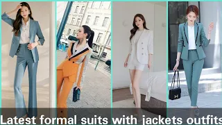 Modest formal suits for girls||office wear Korean outfits||  Korean suit jackets @mhkfashionzone897