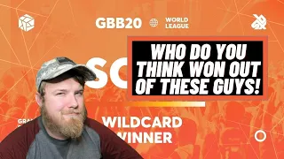 GBB 2020: World League | SOLO Wildcard Winner Announcement REACTION!!!