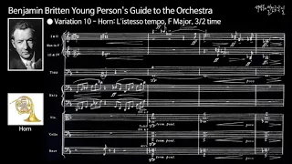 Benjamin - Britten Young Person's Guide to the Orchestra(with score)