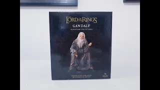 Gandalf Miniature Collectible Statue unboxing