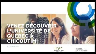 Webinaire - Université du Québec à Chicoutimi (UQAC)