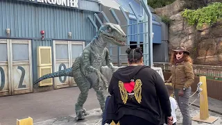 Raptor Encounter | Universal Studios Hollywood Spring Break 2024