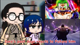 Zoro's past dogo reacts to future him •One Piece • || GACHA CLUB REACTIONS ||