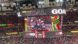 (EXTREMELY RARE) Chicago Blackhawks Double Empty Net Hat Trick!