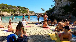 🇪🇦BEACH walk in Cala Llombards, MALLORCA | Spain  2023 / 4K