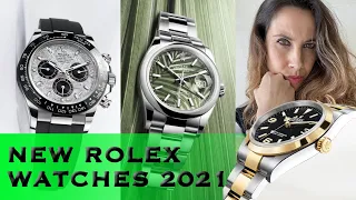 Rolex Watches 2021: Giorgia Mondani's reactions