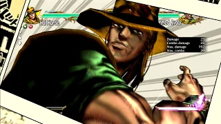 JoJo's All Star Battle: Hol Horse Move Set - HD