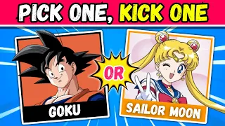 Pick One, Kick One - Anime Characters Edition!