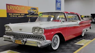 1959 Ford Fairlane 500 Club Victoria 2dr Hardtop | For Sale $19,900