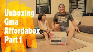 unboxing GMA affordabox