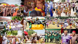 Asantehene's 'Ahoho Da' Durbar Celebrates Unity Among Ethnic Groups, Igbo's,Ewe's,Fante's,Hausa etc.