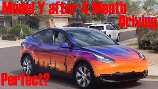 Tesla Model Y after 4 month driving - Review