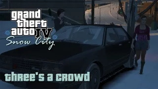GTA IV Snow City Mission #3 - Three's a Crowd
