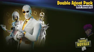 Fortnite Double Agent Pack Skin Gameplay