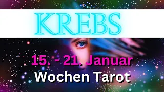 KREBS ♋️ "ÜBERRASCHUNG! EIN VOLLBAD IN DER FÜLLE!" Krebs 15. - 21. Januar 2024 Tarot