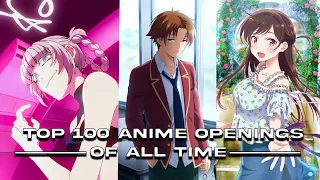 My Top 100 Anime Openings 2022