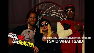 #RealRNSLiveReaction Drumma Boy, Ludacris, Snow Tha Product - I Said What I Said Reaction