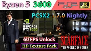 Scarface: The World Is Yours - HD Texture Pack • 60 FPS Unlock • 2K | PCSX2 1.7.0 Nightly