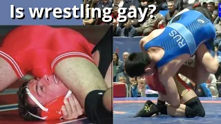 freestyle wrestling is gay?