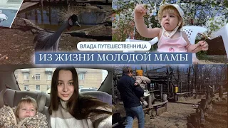 ИЗ ЖИЗНИ МОЛОДОЙ МАМЫ : стройка, поездка в парк и к бабушкам в деревню ❤️