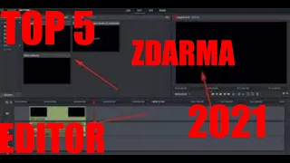 TOP 5 PC VIDEO EDITORŮ ZDRAMA 2021