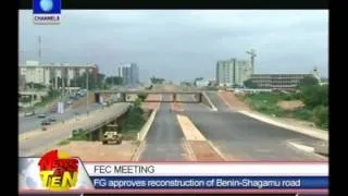 FG approves N65 billion for reconstruction of Benin--Shagamu road