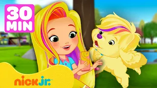 Sunny Day & Doodles Best Friendship Moments! ☀️ | 30 Minute Compilation | Shimmer and Shine