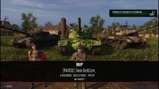 World of Tanks Modern Armor M48A5PI Ace Tanker #7 3rd MoE Cold War WoT Console PS5