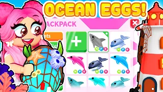 OCEAN EGG UPDATE IN ADOPT ME! NEW PETS, HOUSE AND ITEMS! ROBLOX ADOPT ME