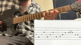 How to play Patient Number 9 by Ozzy Osbourne - Into Guitar Riff (Tabs)