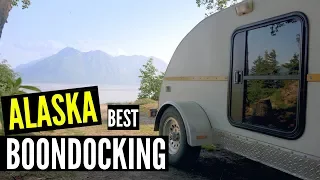 Our FREE Alaska Boondocking campsite Went from BEST to WORST in seconds!