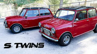 A Quick Look at a Pair Of Genuine MKI Austin Mini Cooper S's