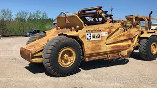 1972 CATERPILLAR 613 Elevating Scraper