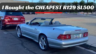 I Bought the Cheapest R129 Mercedes SL500 and it has the AMG Sport Package